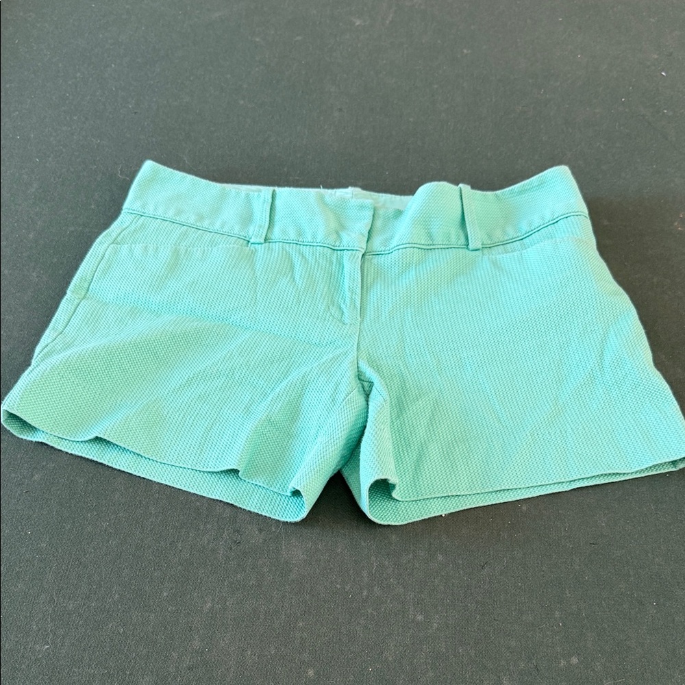 The Limited High Waist Turquoise Shorts. CAJA # 1. C